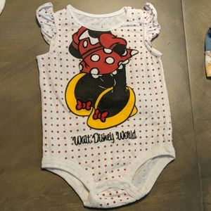 Walt Disney World Minnie Mouse Onesie